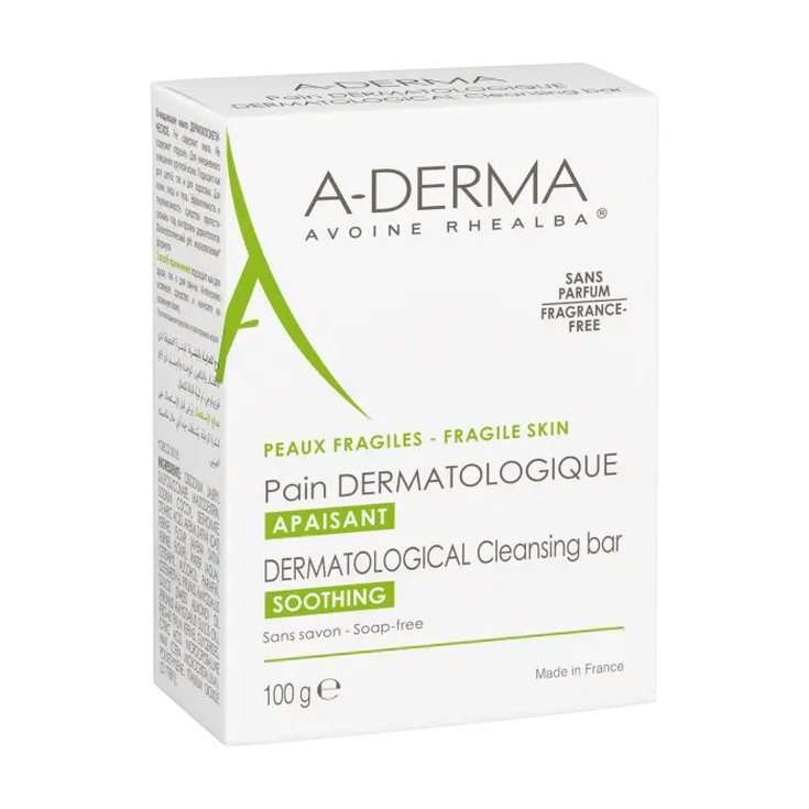 aderma pan dermatologico calmante avena 100g