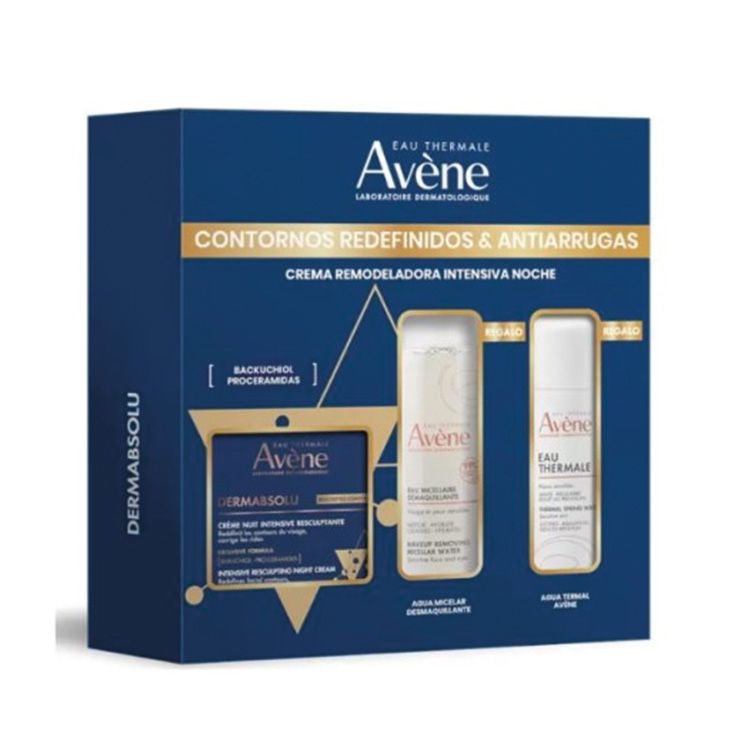 avene dermabsolu noche crema cofre 3 piezas