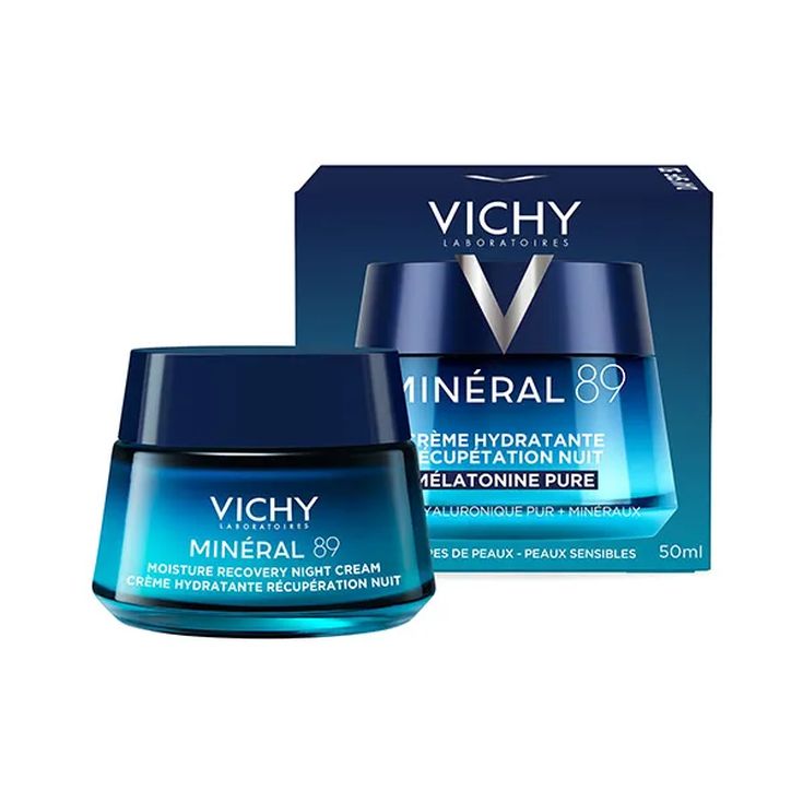 vichy mineral 89 crema noche con melatonina 50ml