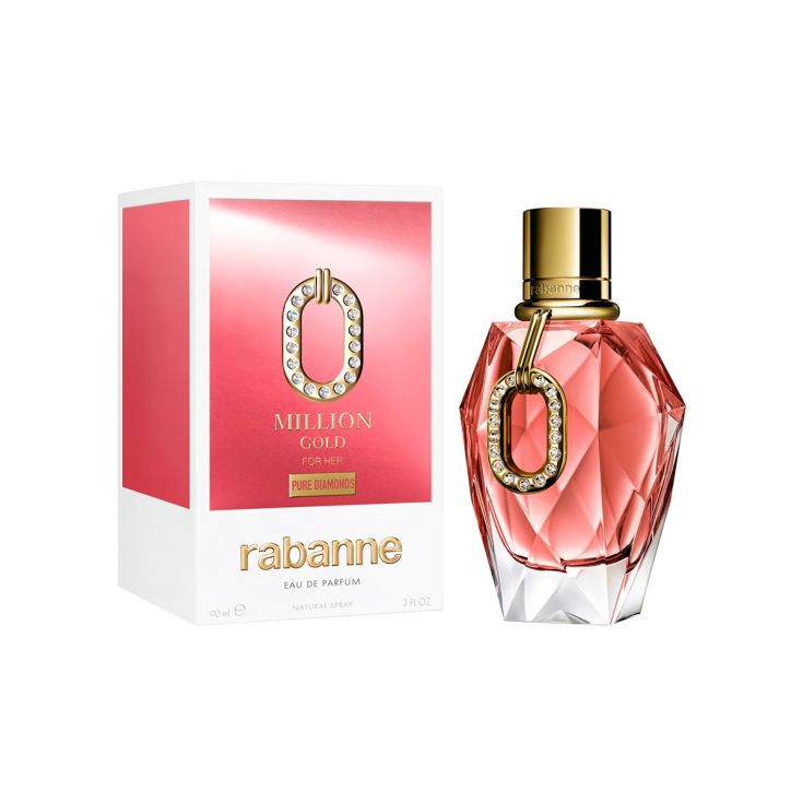 rabanne million gold for her pure diamonds 90ml