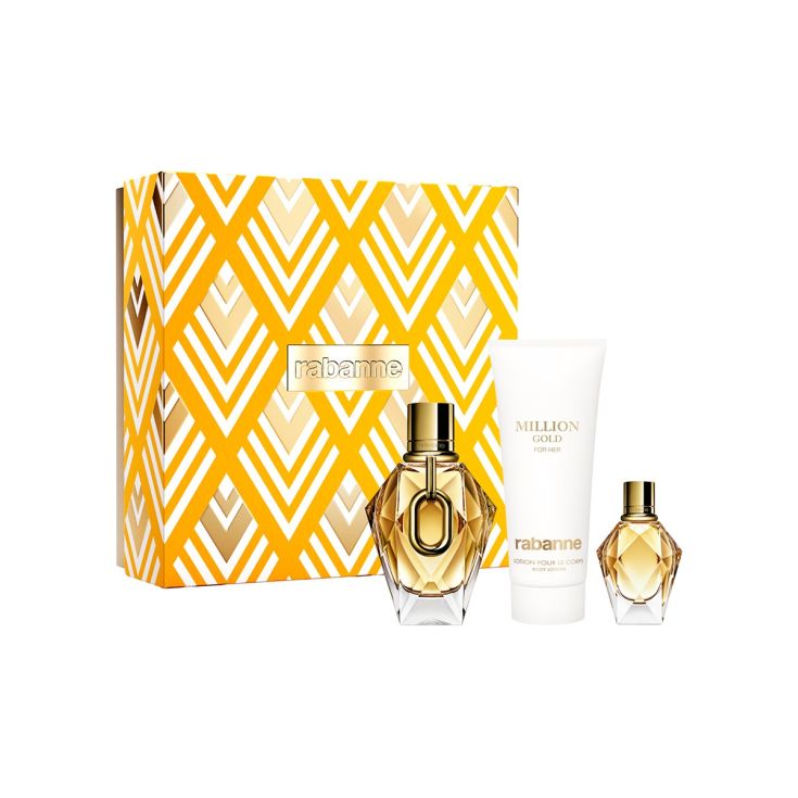 rabanne million gold for her eau de parfum 90ml cofre