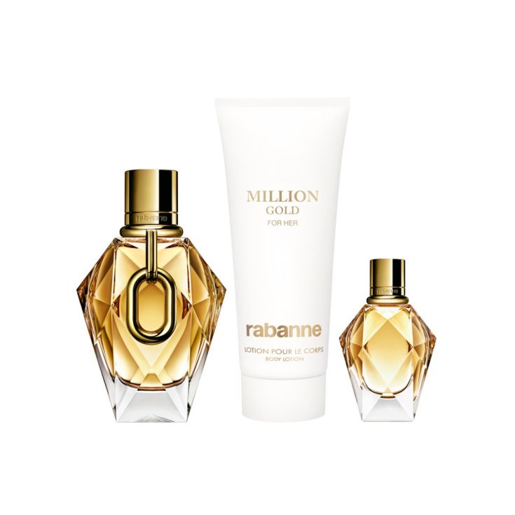 rabanne million gold for her eau de parfum 90ml cofre