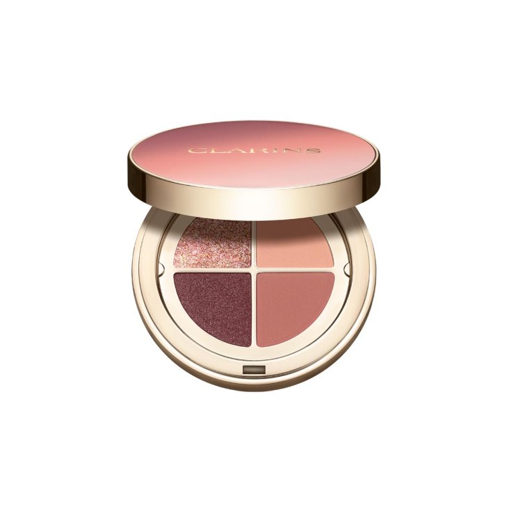 clarins paleta de sombra de ojos 4 colores