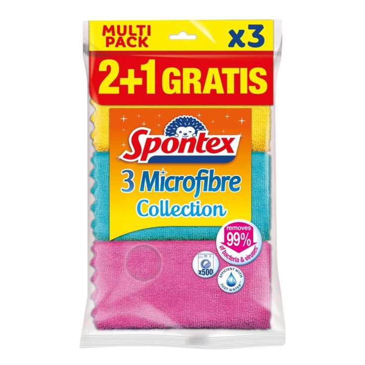 bayeta spontex microfibra 2+1 xxl