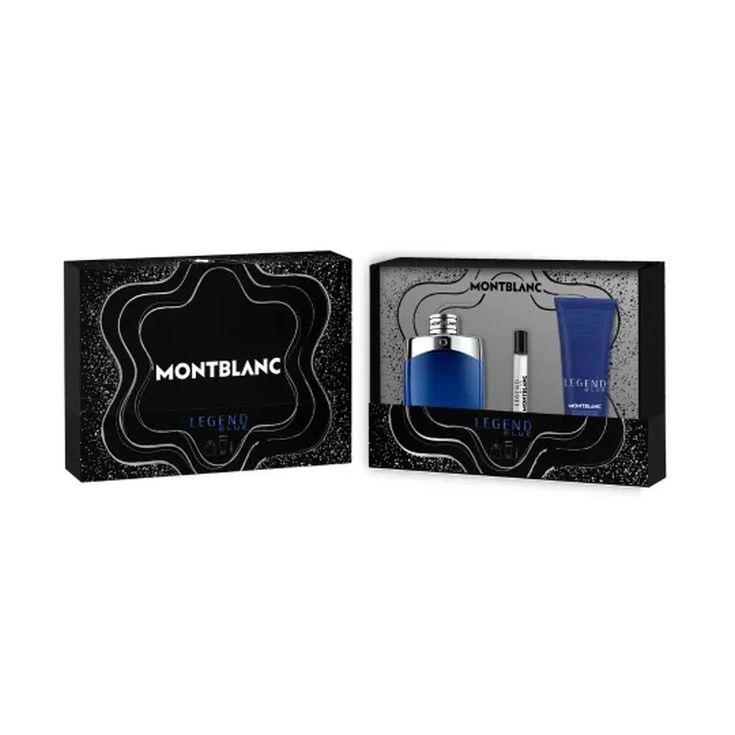 mont blanc legend blue eau de parfum 100ml cofre 3 piezas mont blanc legend blue eau de parfum 100ml cofre 3 piezas