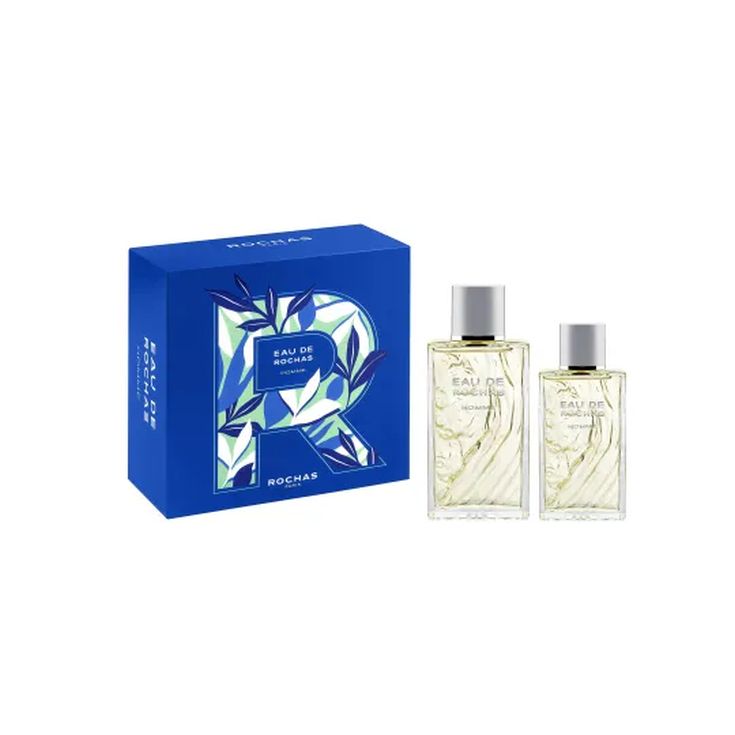 rochas pour homme eau de toilette cofre 2 piezas