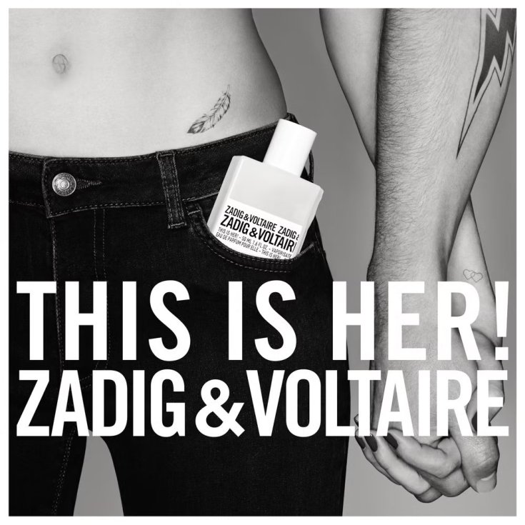 zadig & voltaire this is her! eau de parfum 100ml