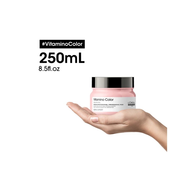 loreal professional serie expert vitamino color mascarilla capilar cabello coloreado 250ml loreal professional serie expert vitamino color mascarilla capilar cabello coloreado 250ml