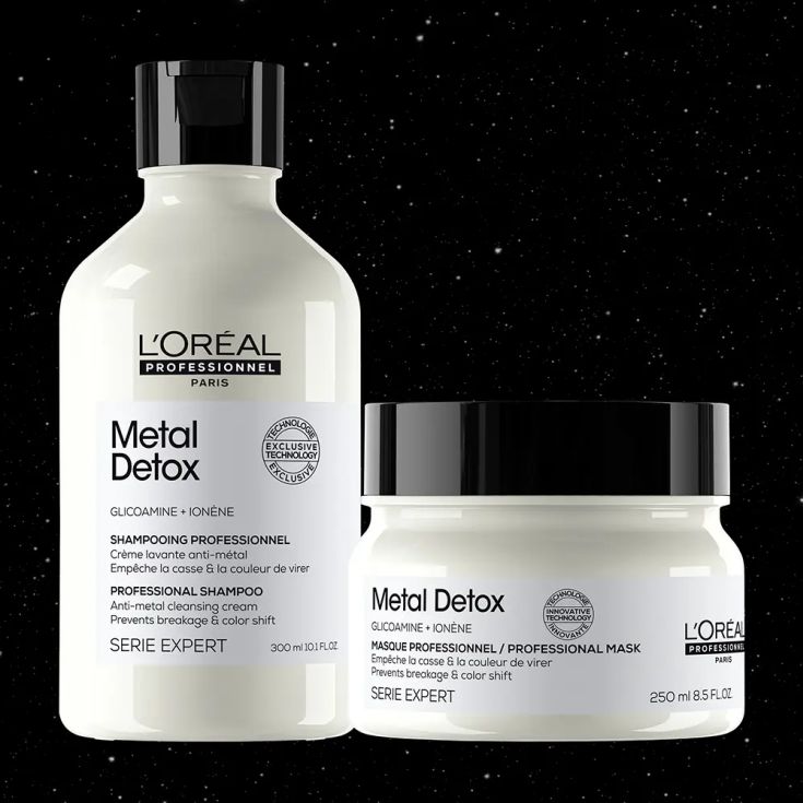 lp se metal detox duo (champu+mask) cofre