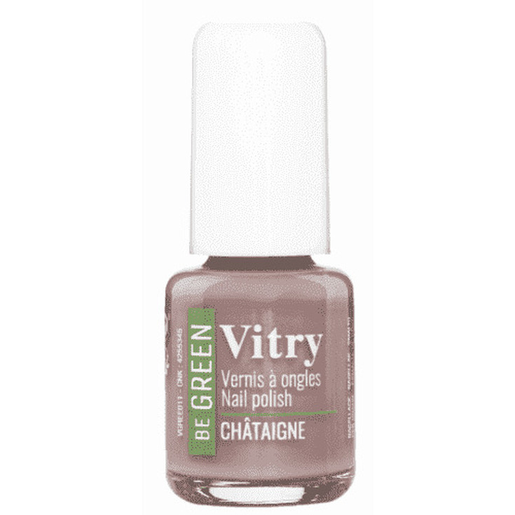 vitry be green chataigne esmalte de uñas 6ml