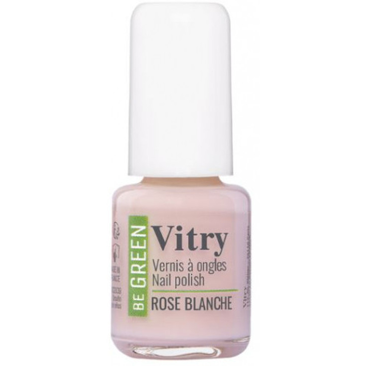 vitry be green rose blanche esmalte de uñas 6ml