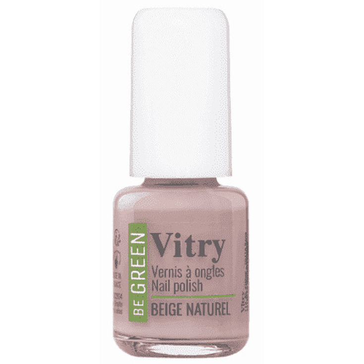 vitry be green beige naturel esmalte de uñas 6ml