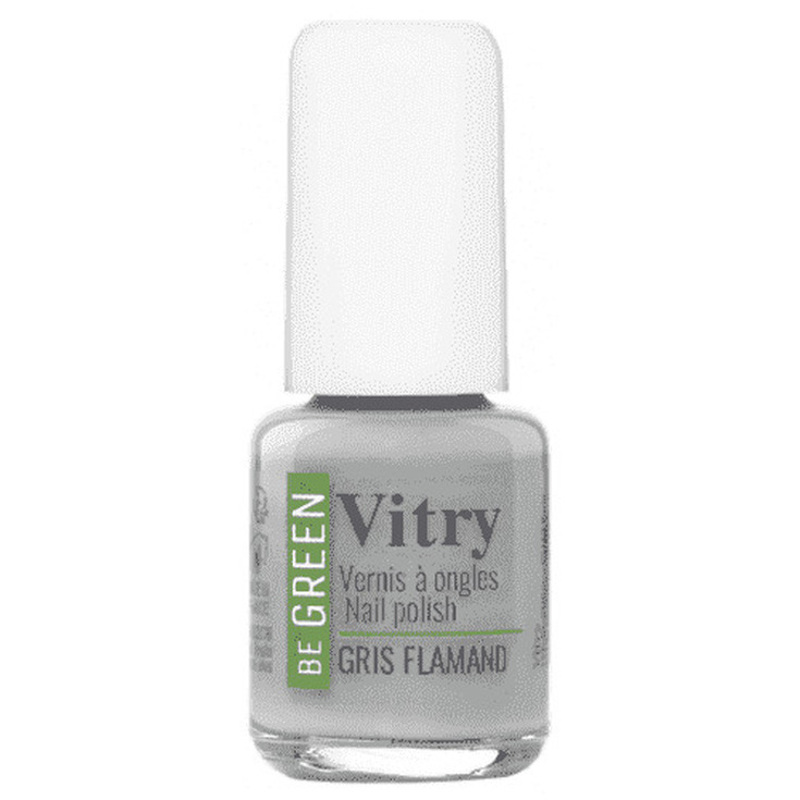 vitry be green gris flamand esmalte de uñas 6ml