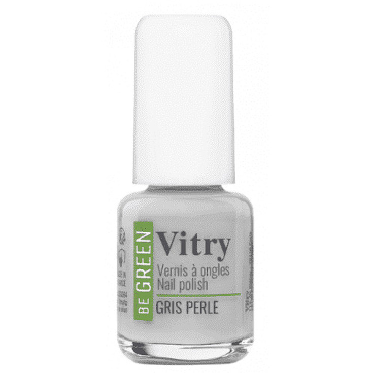 vitry be green gris perle esmalte de uñas 6ml