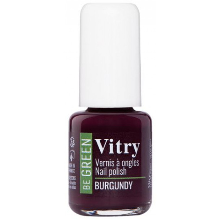 vitry be green burgundy esmalte de uñas 6ml