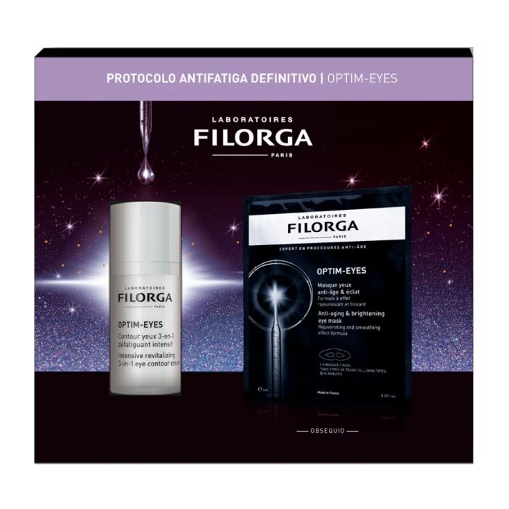 filorga optim-eyes 15ml cofre 3 piezas