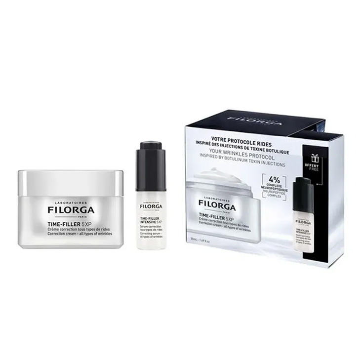 filorga time-filler 5 xp crema antiarruas 50ml + serum regalo 5ml