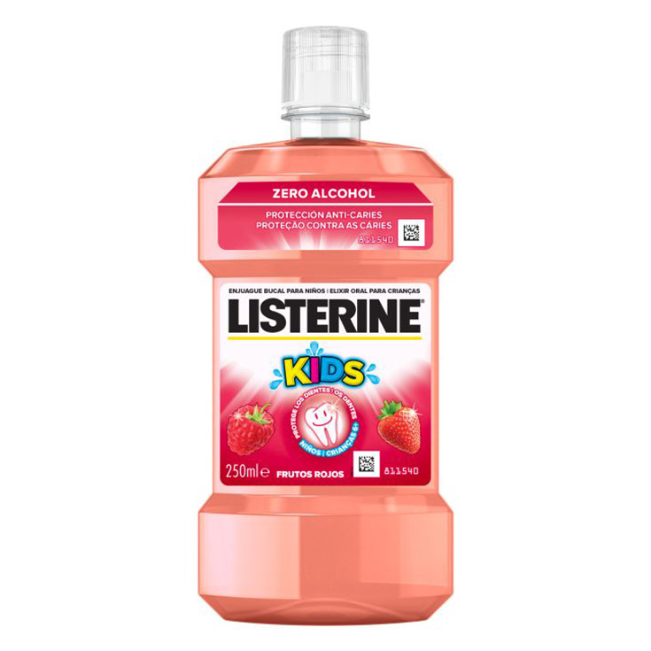 listerine niños sin alcohol 250ml