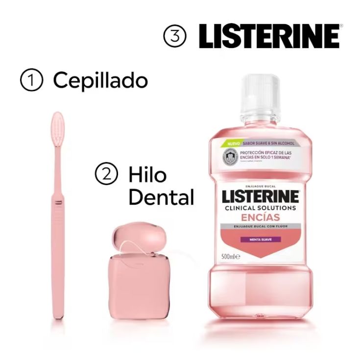 listerine clinical encias 500ml