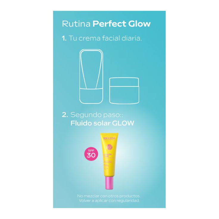 weleda uv glow fluido protector solar facial spf30 30ml weleda uv glow fluido protector solar facial spf30 30ml