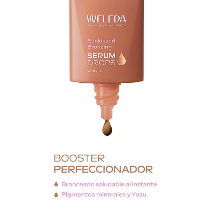 weleda boost sunkissed gotas bronceadoras 30ml
