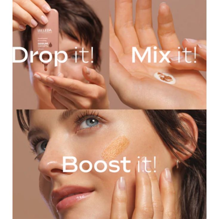 weleda boost sunkissed gotas bronceadoras 30ml