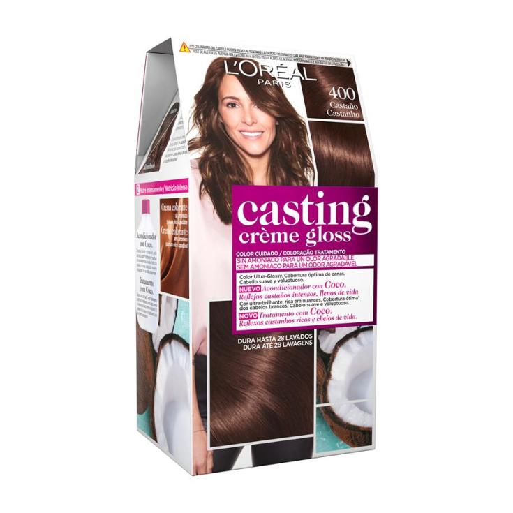 casting creme gloss tinte sin amoniaco castaño nº 400 