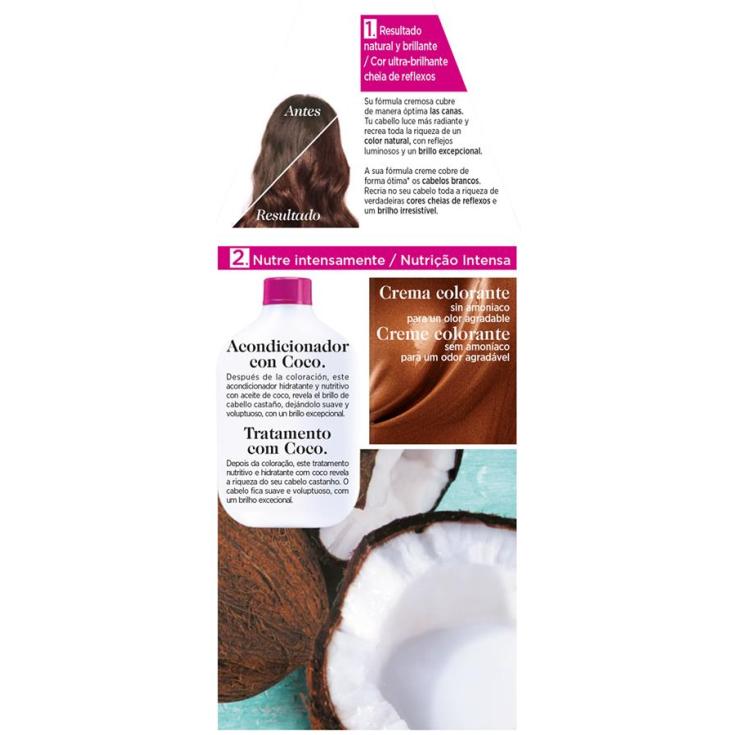 casting creme gloss tinte sin amoniaco castaño nº 400 