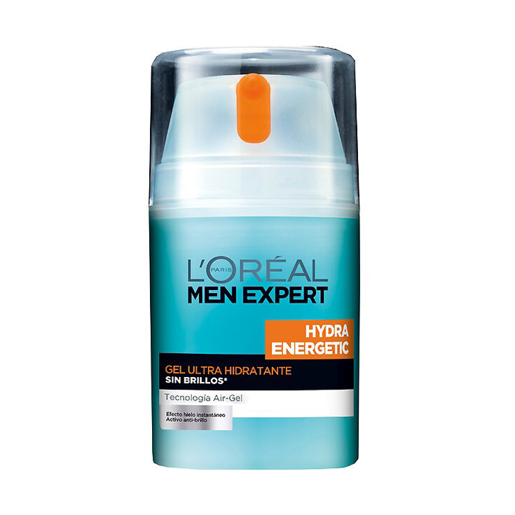 loreal men expert hydra energetic gel ultra hidratante anti-brillos 50ml