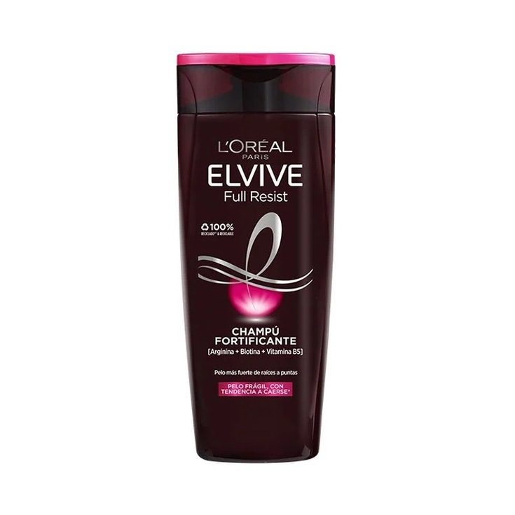elvive full resist champu fortificante cabello debil 370ml
