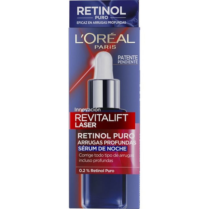 loreal revitalift laser retinol puro serum noche 30ml