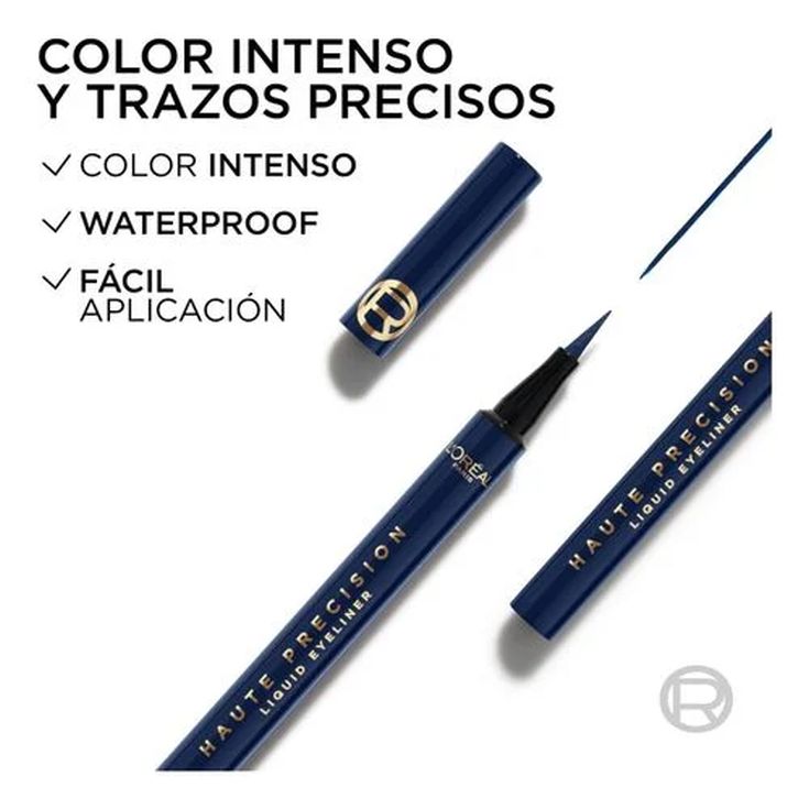 loreal ojos liq haute precision delineador de ojo azul