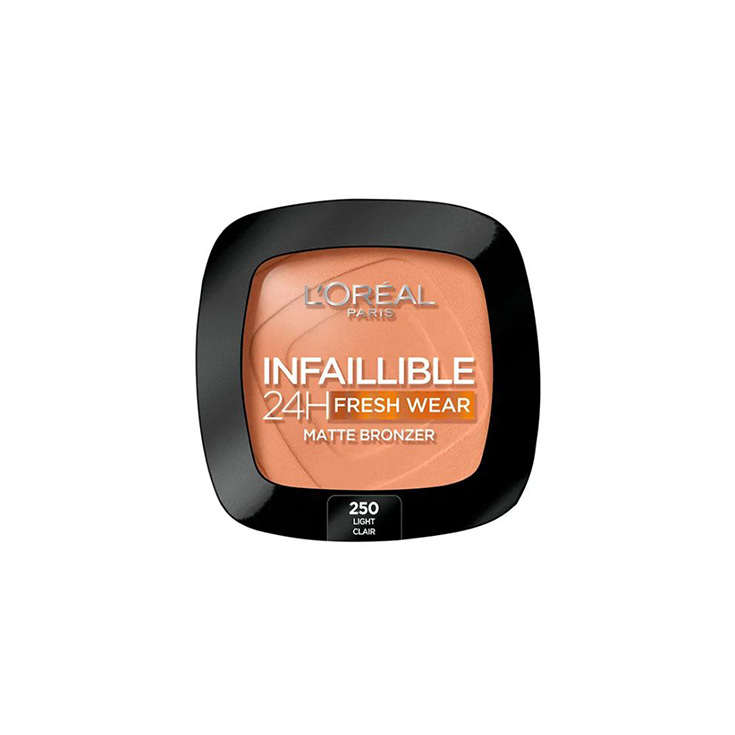 loreal infalible fresh wear 24h polvos bronceadores mate compactos 