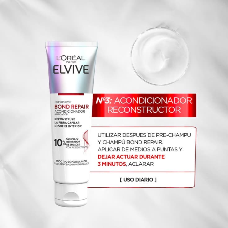 elvive bond repair acondicionador cabello dañado 200ml elvive bond repair acondicionador cabello dañado 200ml