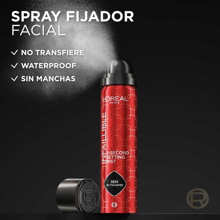 loreal infaillible spray fijador de maquillaje 80ml