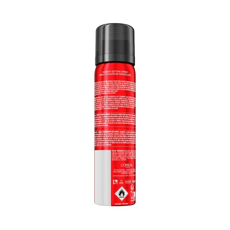 loreal infaillible spray fijador de maquillaje