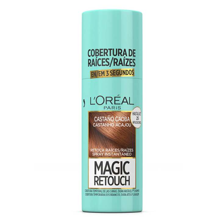 loreal magic retouch retoca raices castaño caoba 75ml loreal magic retouch retoca raices castaño caoba 75ml