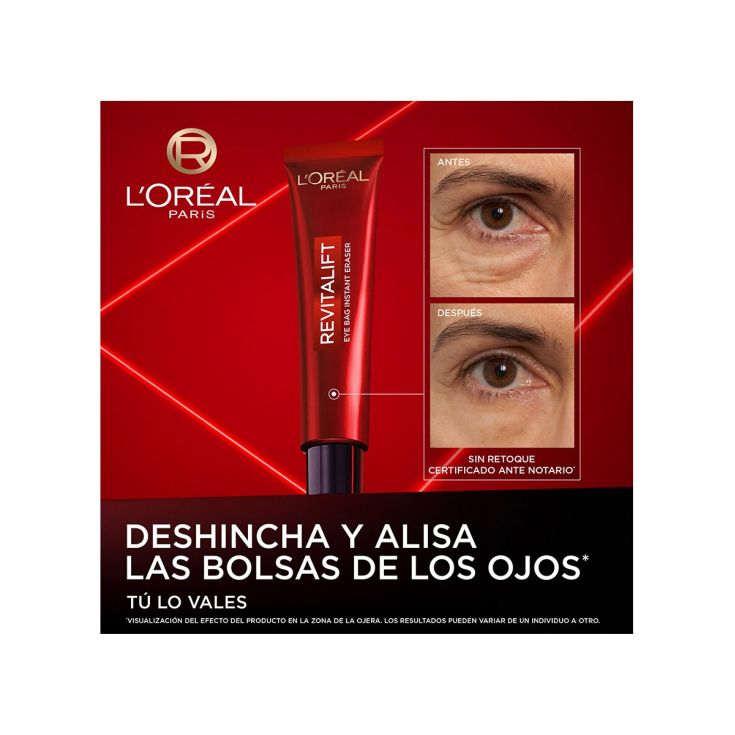 loreal expertise revitalift laser contorno ojos