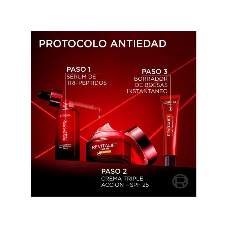 loreal expertise revitalift laser contorno ojos