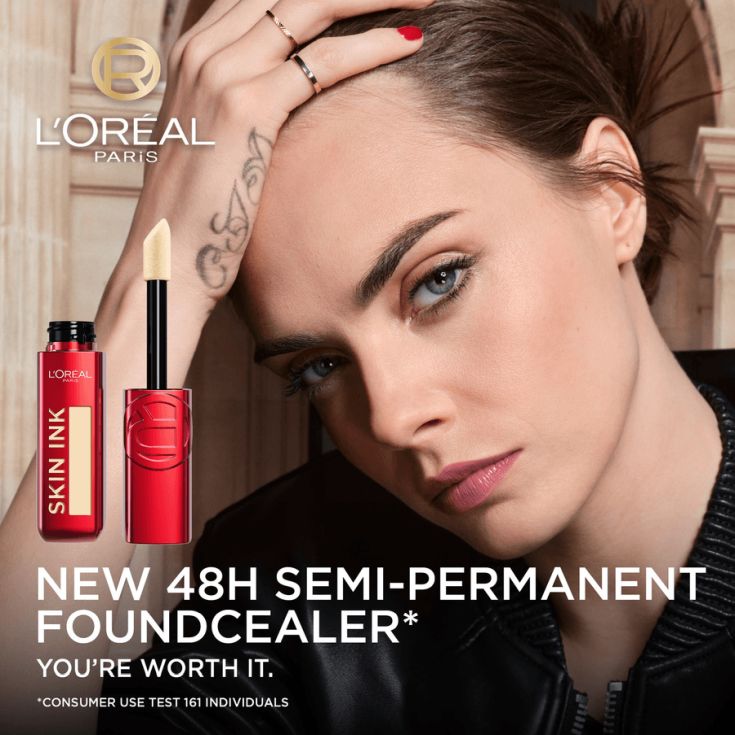 loreal infalible infaillible skin ink foundation corrector