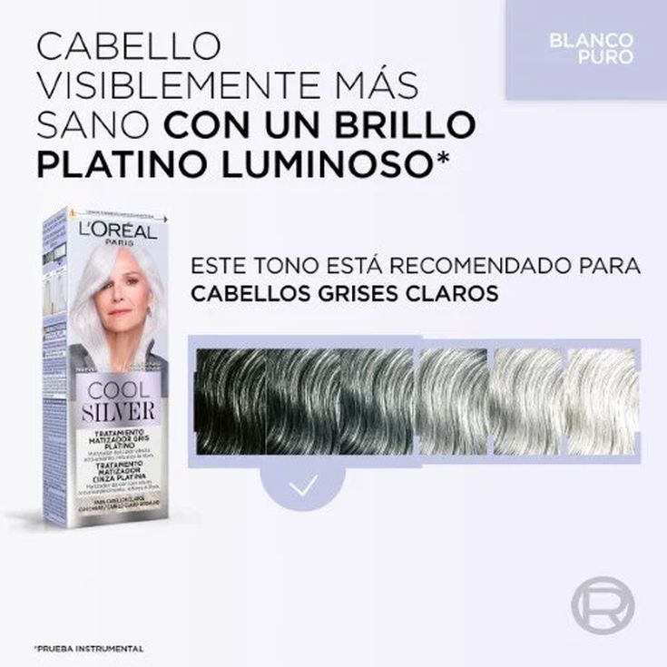 cool silver tratamiento matizador blanco puro