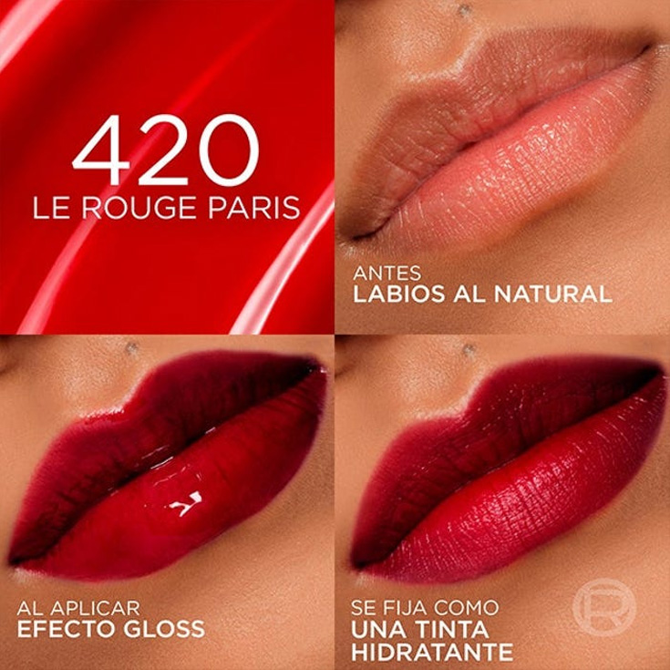 loreal brillo de labios lab hyaluron tint 