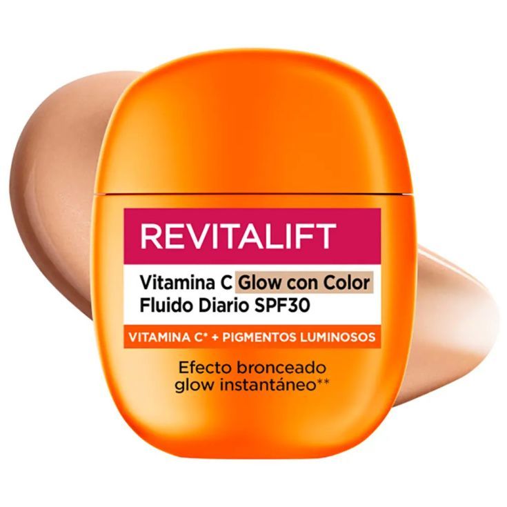 loreal revitalift vitamina c sunpodfluido facil protector facial spf30 40ml