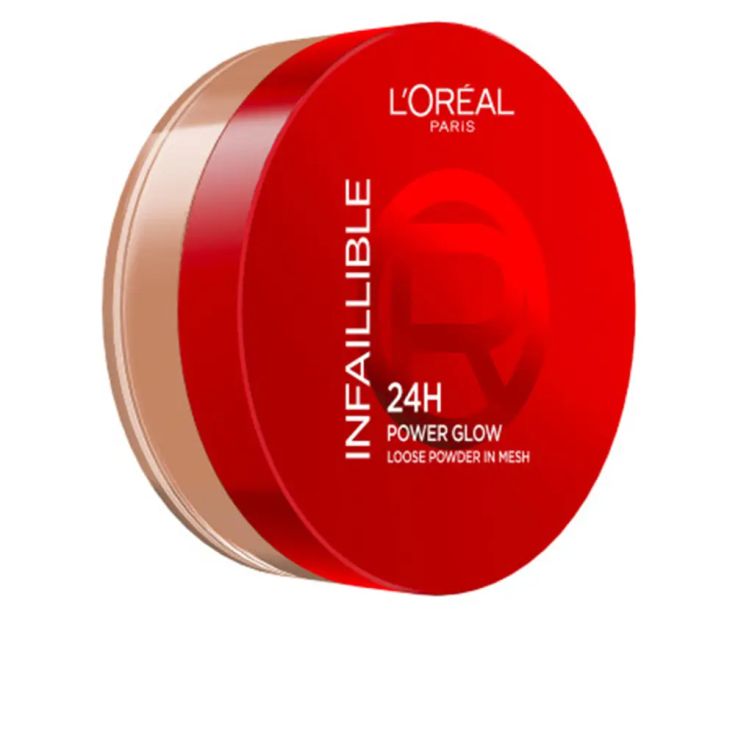 loreal infalible power glow loose powder in mesh 24h polvos sueltos