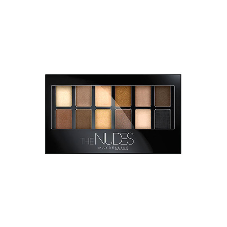 maybelline paleta de sombras the nudes maybelline paleta de sombras the nudes