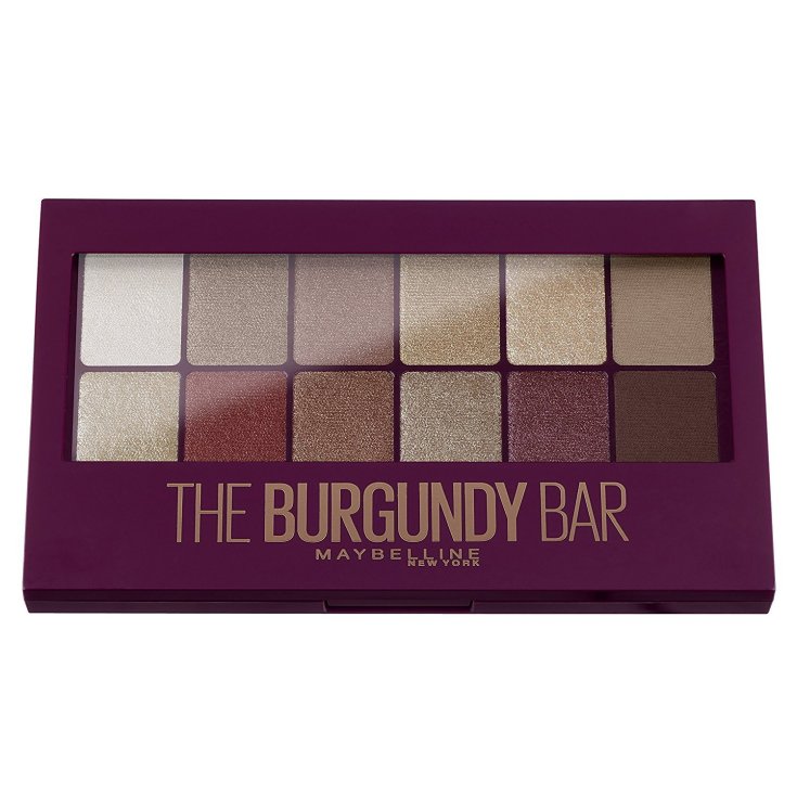 maybelline paleta de sombras the burgundy bar maybelline paleta de sombras the burgundy bar