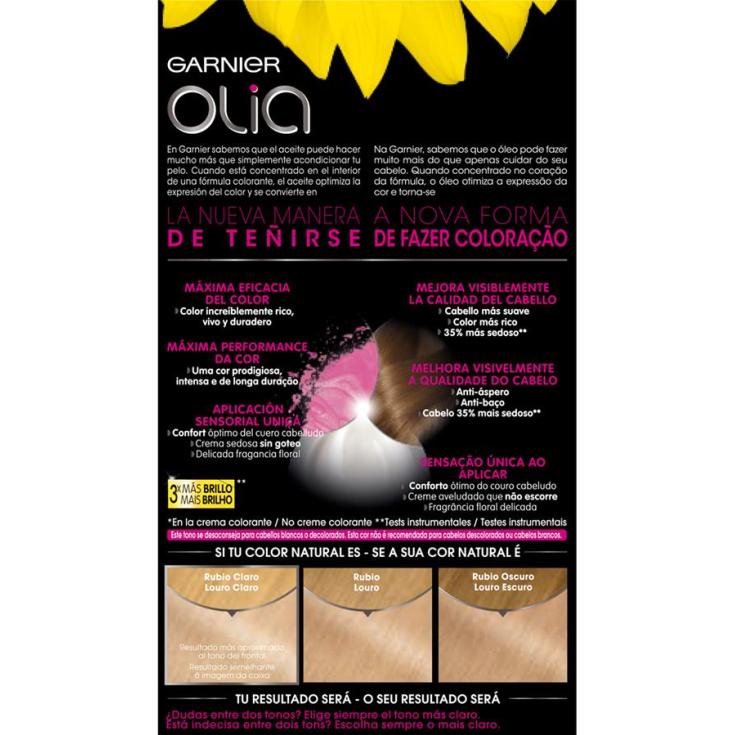 olia tinte coloracion permanente sin amoniaco y con aceites naturales rubio extra claro ceniza 10.1