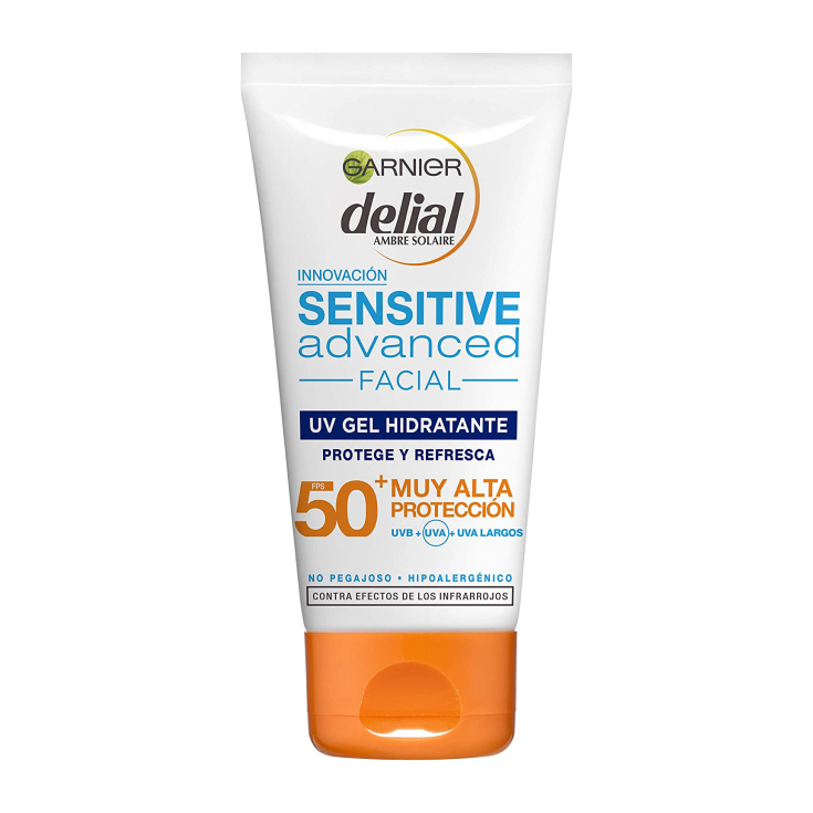 delial sensitive advanced gel facial hidratante spf50+ 50ml delial sensitive advanced gel facial hidratante spf50+ 50ml
