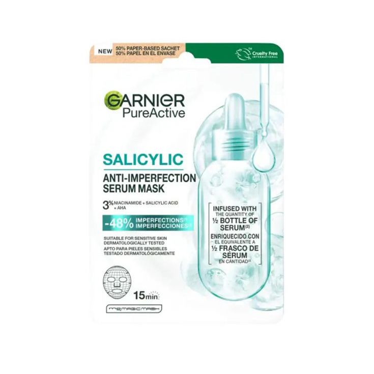 garnier pure active mask facial salicylic