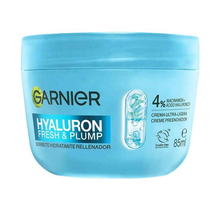 garnier sorbet hyaluron fresh & plump sorbete hidratante y rellenador 85ml